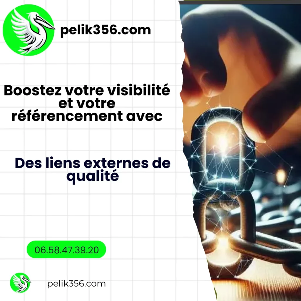 Boostez votre visibilité et votre SEO avec des liens externes de qualités