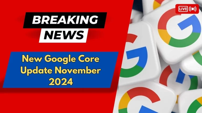 ALERTE SEO : Mise à jour de l'algorithme de google en novembre 2024